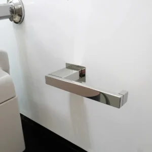 Papeleira Inox - Porta Papel Higienico - Alto Brilho
